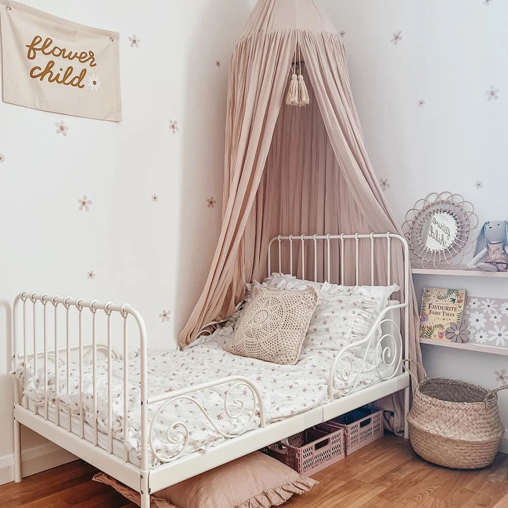 Boho Daisy Flower Nursery Wall Stickers For Kids